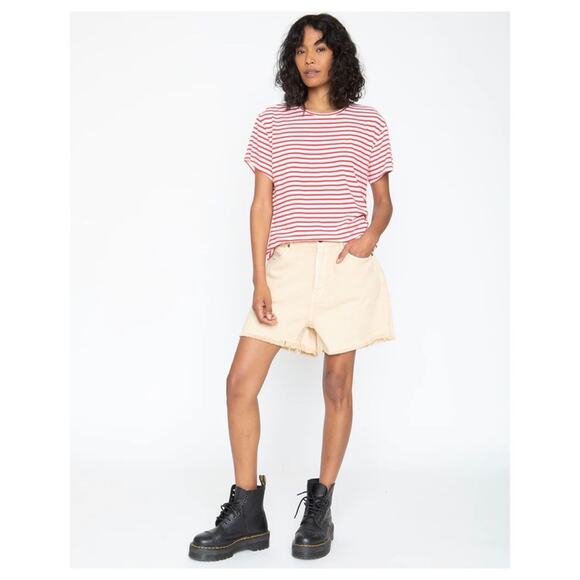 Free People x Sandrine Rose - NWT Short Denim Shorts - Picture 3 of 10